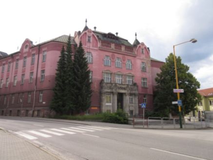 Historická budova “A“ VŠDS, sídlo KMaDG FSET VŠDS v Žiline.